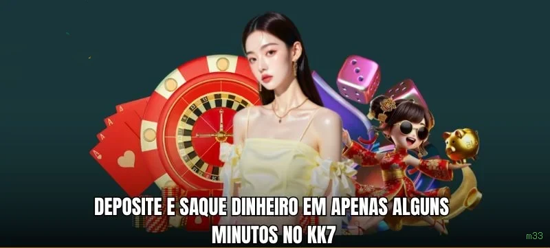 Imagem promocional da m33 mostrando a plataforma e suas vantagens